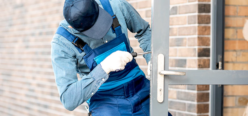 Pivot Storefront Door Locks Installation in Seaside, California