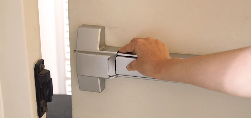 Roller Gate Panic Bar Installation in Seaside, California